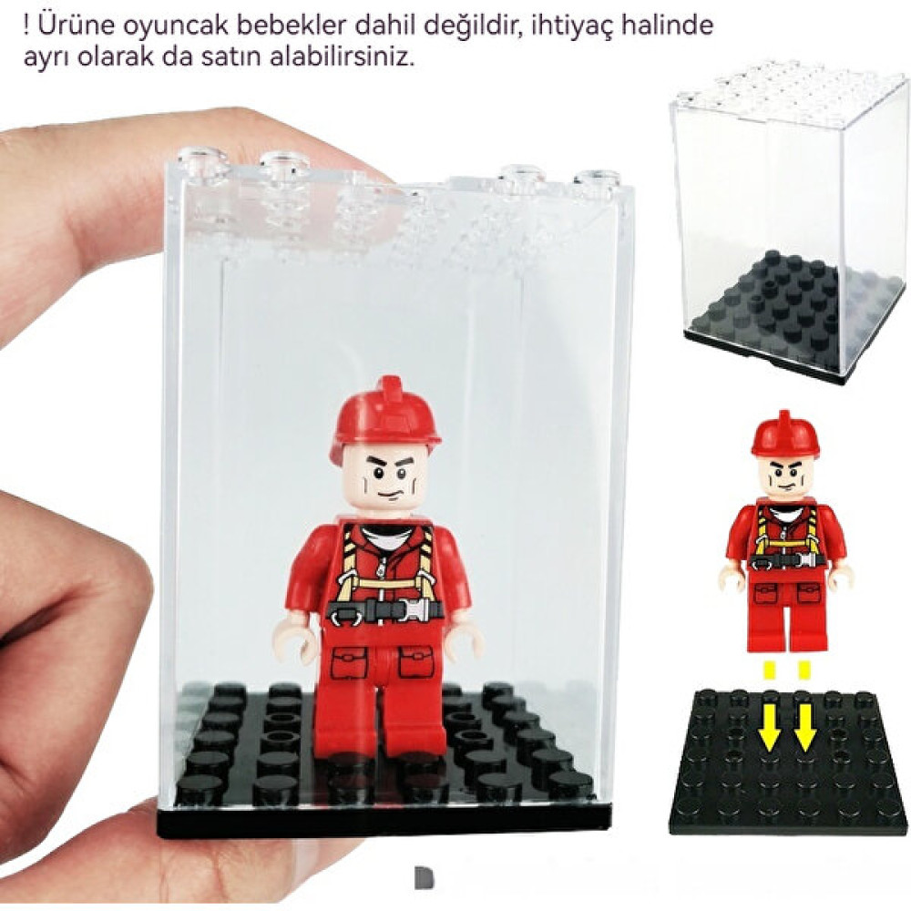 Tangtang Ekran Kutusu, Oyuncak Bebek, Oyuncak Bebek, Yapı Taşı Istiflenebilir Vitrin (Yurt Dışından) - Şeffaf Eşya Saklama Kutusu Fiyatı