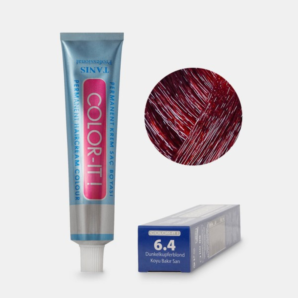 Tanis Kalıcı Saç Boyası Color-It 6.4 Koyu Bakır Sarı Saç Boyası Fiyatı