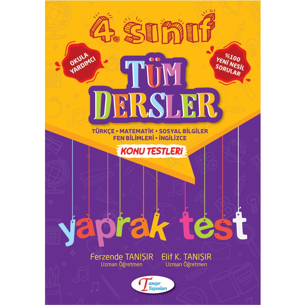 Tanışır Yayınları 4. Sınıf Tüm Dersler Yaprak Test Tüm Dersler Fiyatı