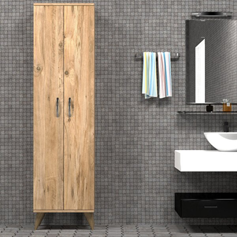 Tanmob 2 Kapılı 49CM Çok Amaçlı Dolap Çam - BDL0102 Gardrop & Dolap Fiyatı