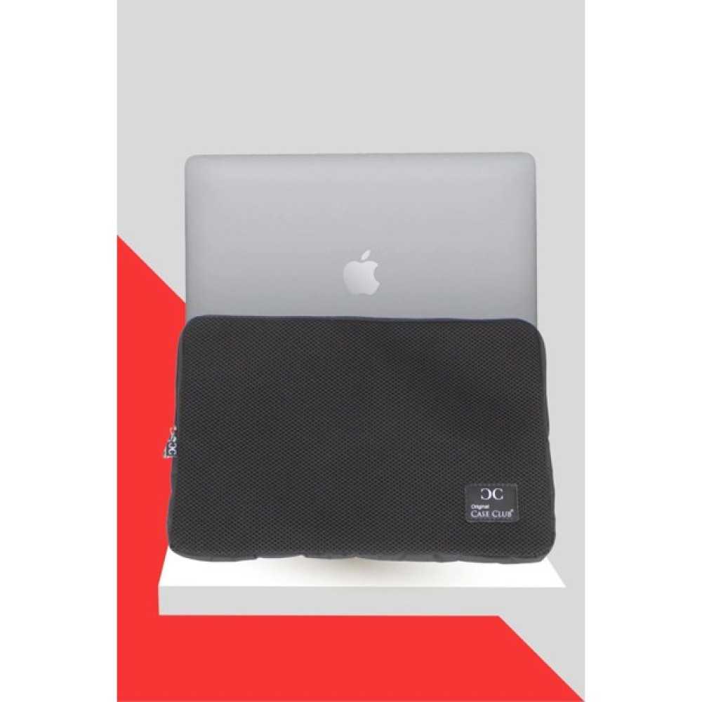 Tansqueen 13''-13,3'' Inç File Sünger Slim Macbook ve Laptop Kılıfı - Siyah Tablet Kılıfı Fiyatı