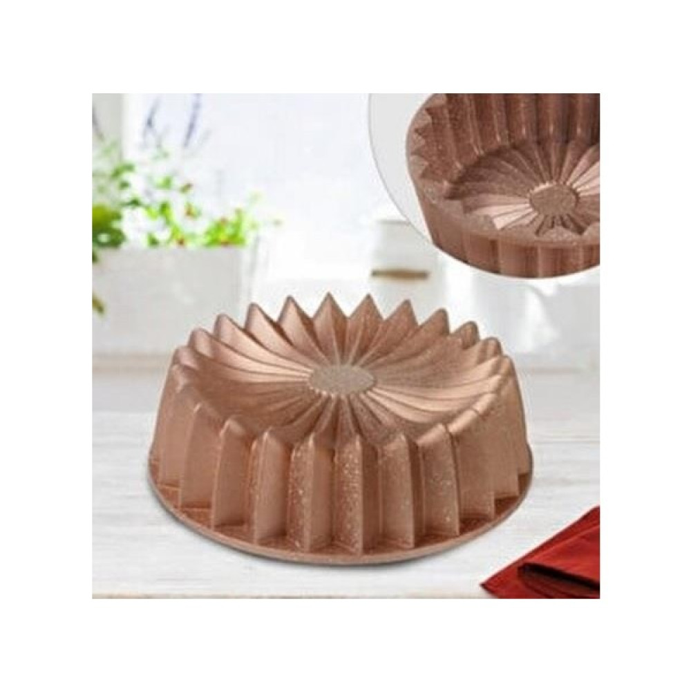 Tantitoni Granit Döküm Tart Kalıbı Yıldız Şekilli 26CM Rosegold (UMMYKDIL26RG) - 1 Adet Kek Kalıpları Fiyatı