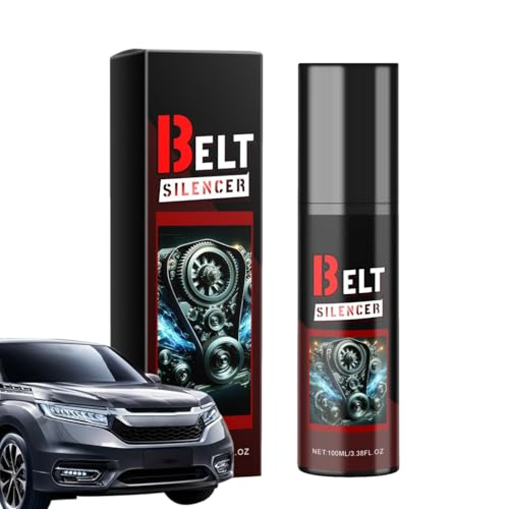 Tanxier 100ml Car Belt Noise Spray,Automotive Belt Spray Dressing,Anti-Age-Belts Life Protective Friction Reducer for Car
