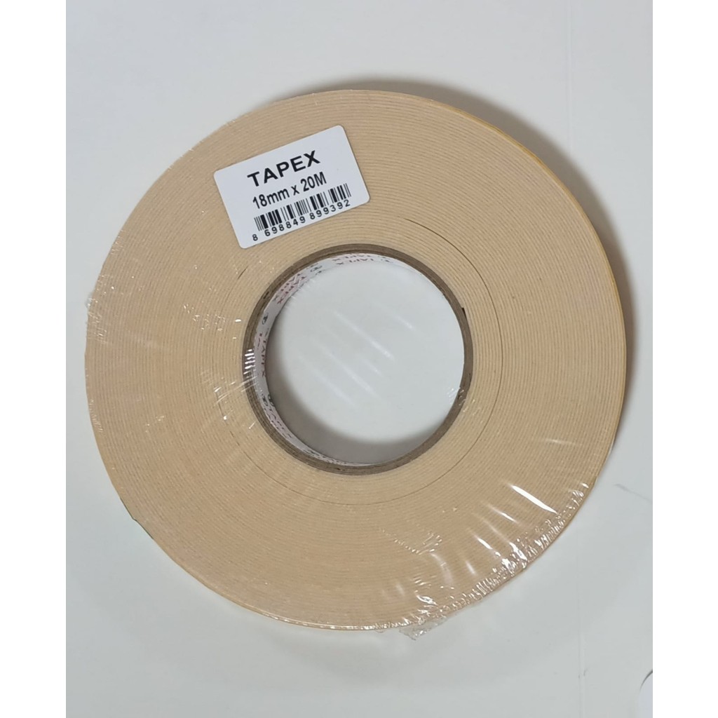 Tapex Çift Taraflı Köpük Bant 18MM x 20 Metre Diğer Fiyatı