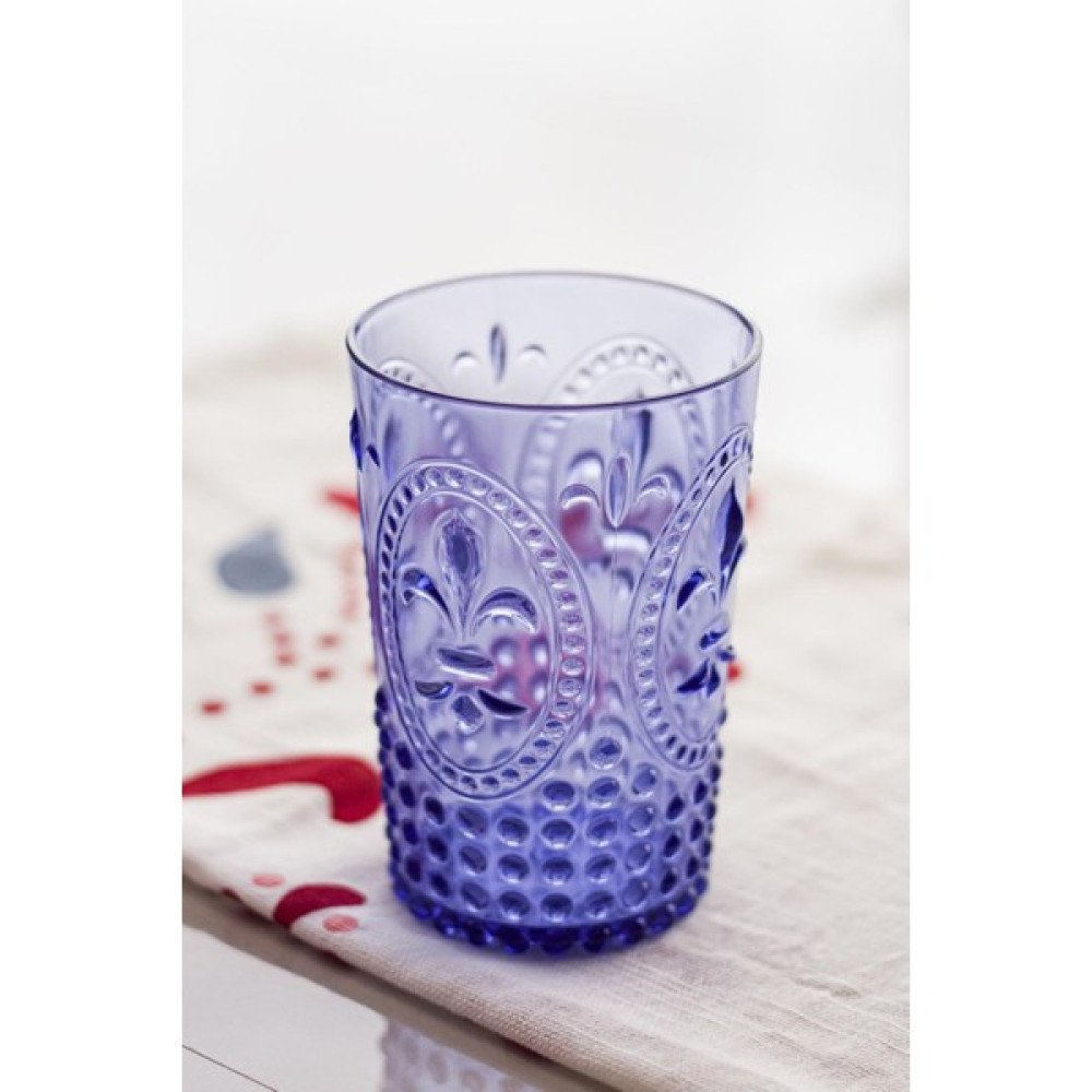 Taratatam Akrilik Mavi Tekli Kısa Bardak & Su Meşrubat Kahve Yanı Bardağı 400 ml ( Cam Değildir ) Fincan / Bardak / Kahve Takımı Fiyatı