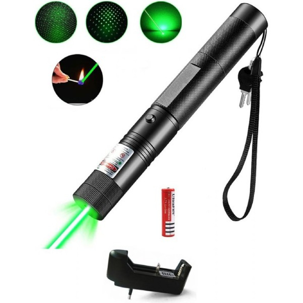 Tarez GP-003 Yeşil Lazer Pointer, Yüksek Güçlü Şarjlı Lazer Işaretleyici, Sunum Kalemi Kamp Malzemeleri Fiyatı