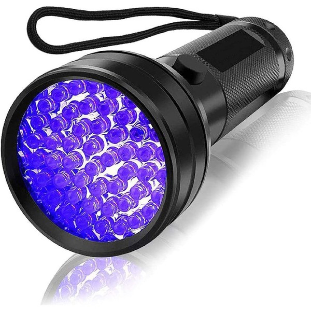 Tarez Ultraviyole Fener, Mor Işık Uv El Feneri 51 LED , 365 Nm Uv El Feneri El Feneri Fiyatı