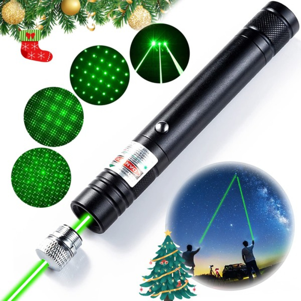 Tarez YL-301 Yeşil Lazer Pointer 100 Mw 10 Km Etkili Kalem Lazer (5 Başlıklı) Kamp Malzemeleri Fiyatı