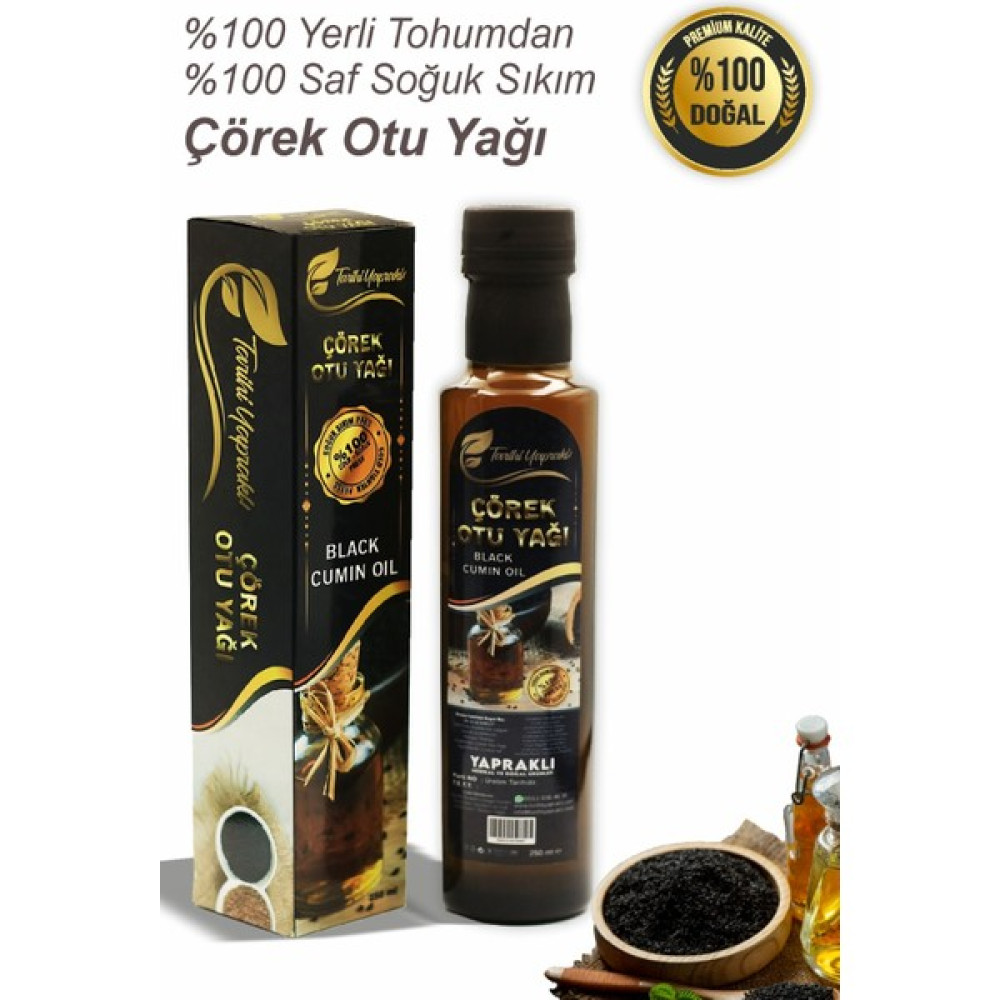 Tarihi Yapraklı Çörekotu ( Çörek Otu ) Yağı 250 ml Bitkisel Yağlar Fiyatı