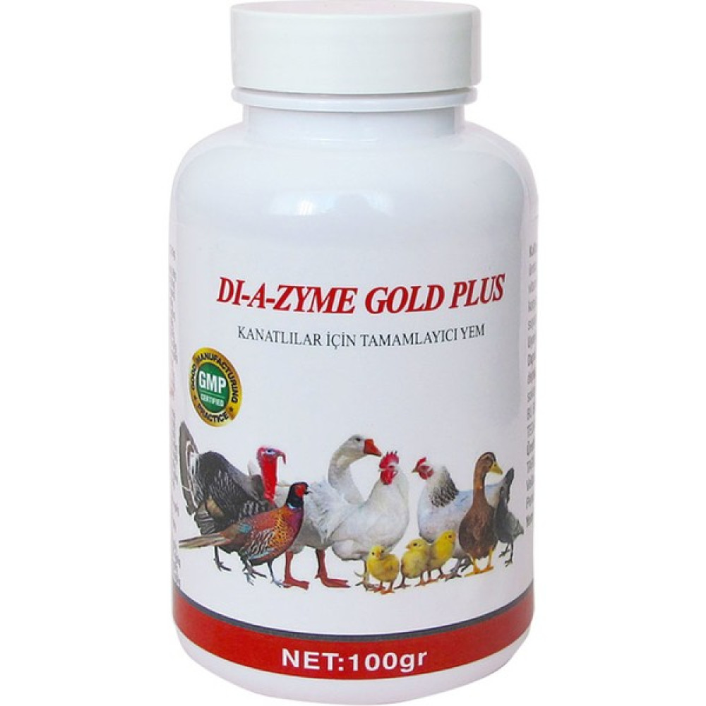 Tarımsan Diazyme Gold Plus Tüm Kanatlılar Için 100 gr Evcil Hayvan Ürünleri Fiyatı