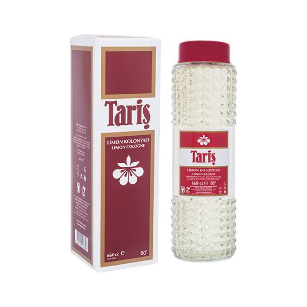 Tariş Limon Kolonyası Cam Şişe 660 Cc - 660 ml Kolonya & Gülsuyu Fiyatı
