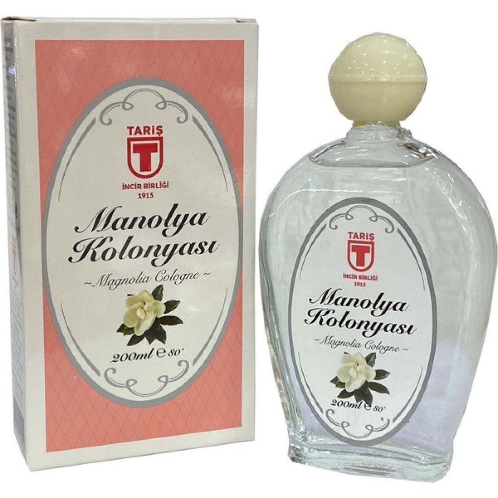 Tariş Manolya Kolonyası 200 ml 80 Derece Cam Şişe Kolonya & Gülsuyu Fiyatı