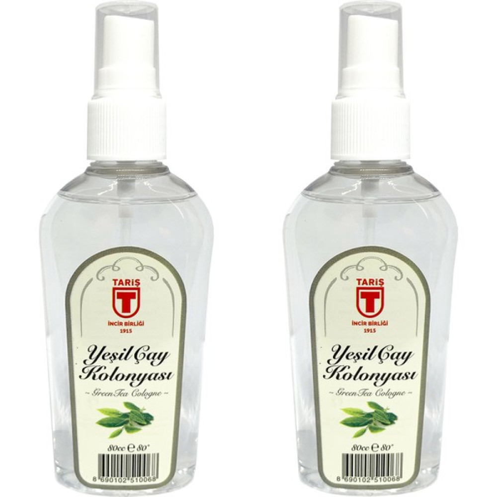 Tari̇ş Yeşi̇l Çay Sprey Kolonya  80 ml. 2'li - 160 ml Kolonya & Gülsuyu Fiyatı
