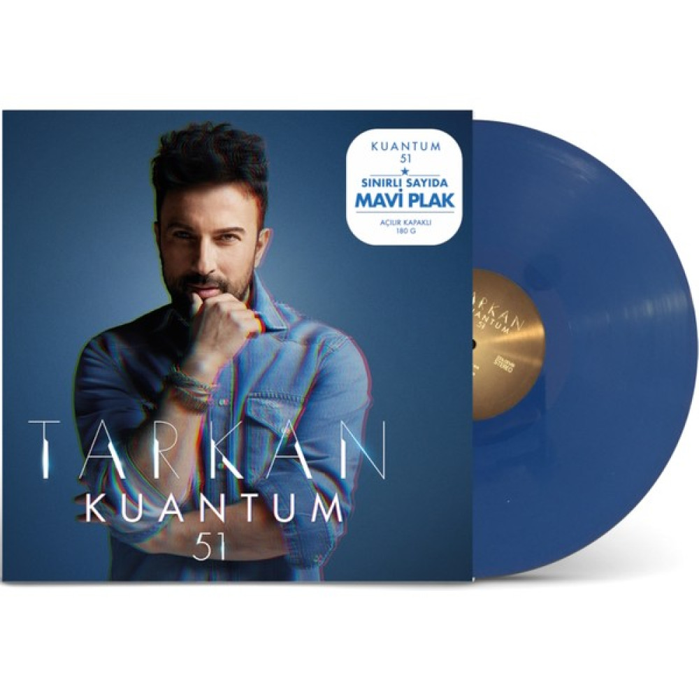 Tarkan - Kuantum 51 (Sınırlı Sayıda Mavi Plak) Pikap & Aksesuarları Fiyatı