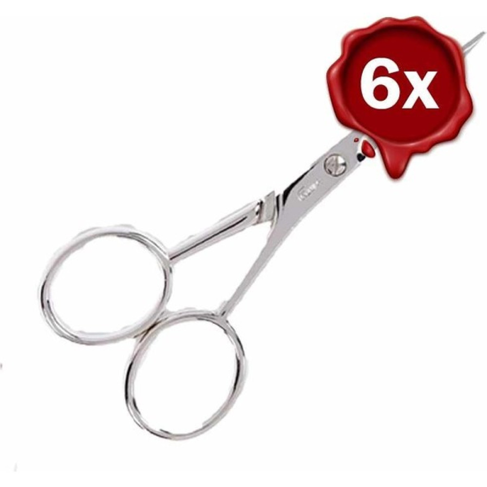 Tarko Solingen Bıyık Makası 2135 x 6 - Kırmızı Saç Kesme Makineleri Fiyatı