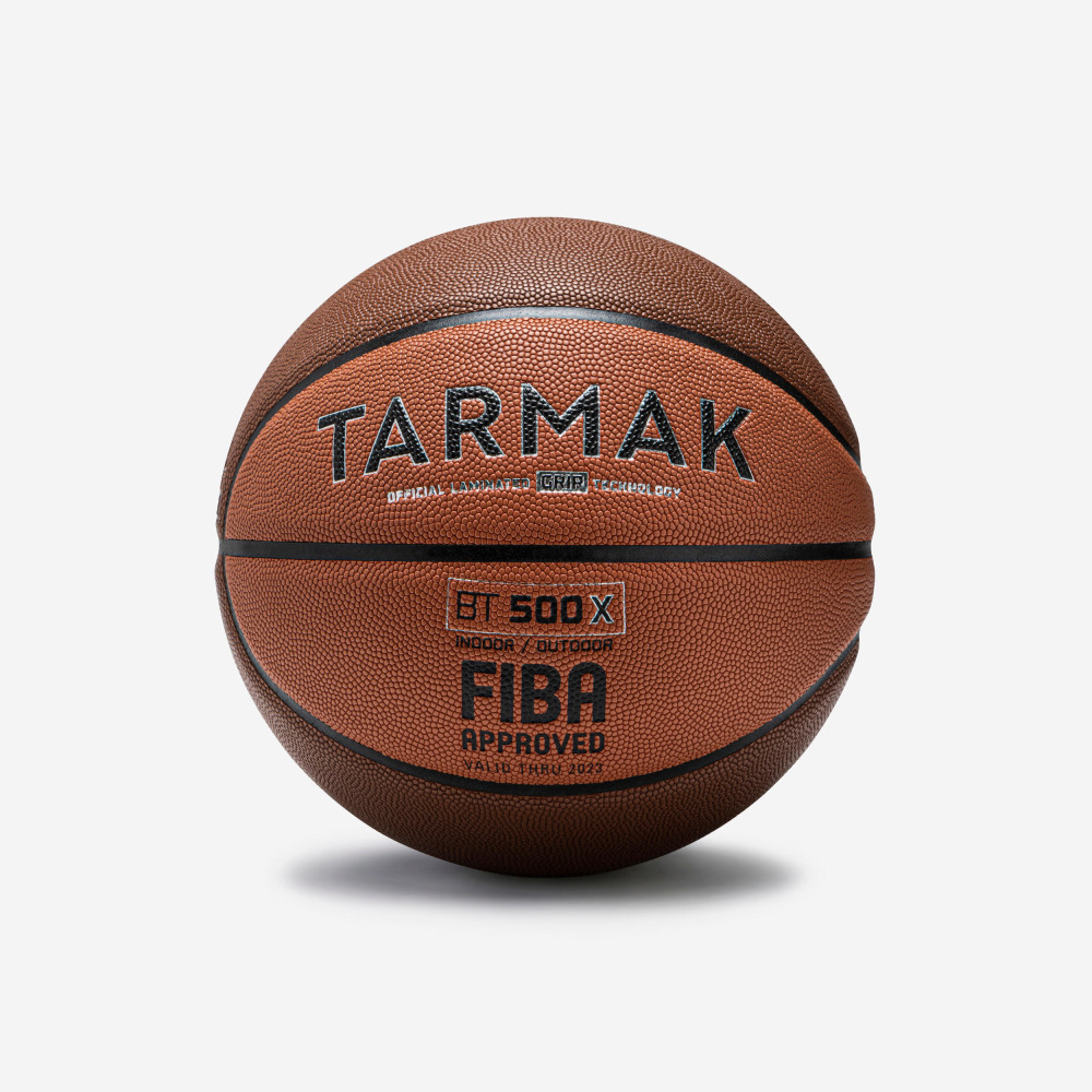 Tarmak Basketbol Topu - 7 Numara - Kahverengi/Turuncu - Bt500 Grip Basketbol Ürünleri Fiyatı
