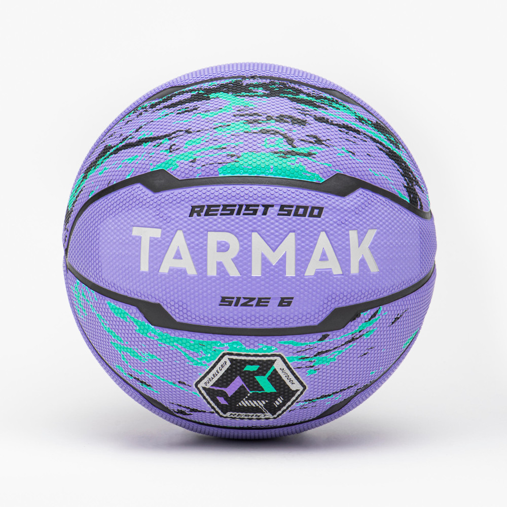 Tarmak Basketbol Topu R500 - 6 Numara - Mor Turkuaz Basketbol Ürünleri Fiyatı