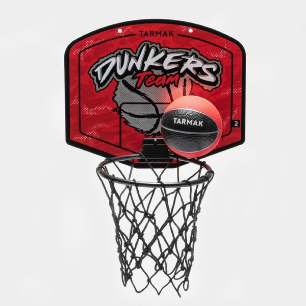 Tarmak Çocuk / Yetişkin Mini Basketbol Potası - Kırmızı / Gümüş - SK100 Dunkers Basketbol Ürünleri Fiyatı