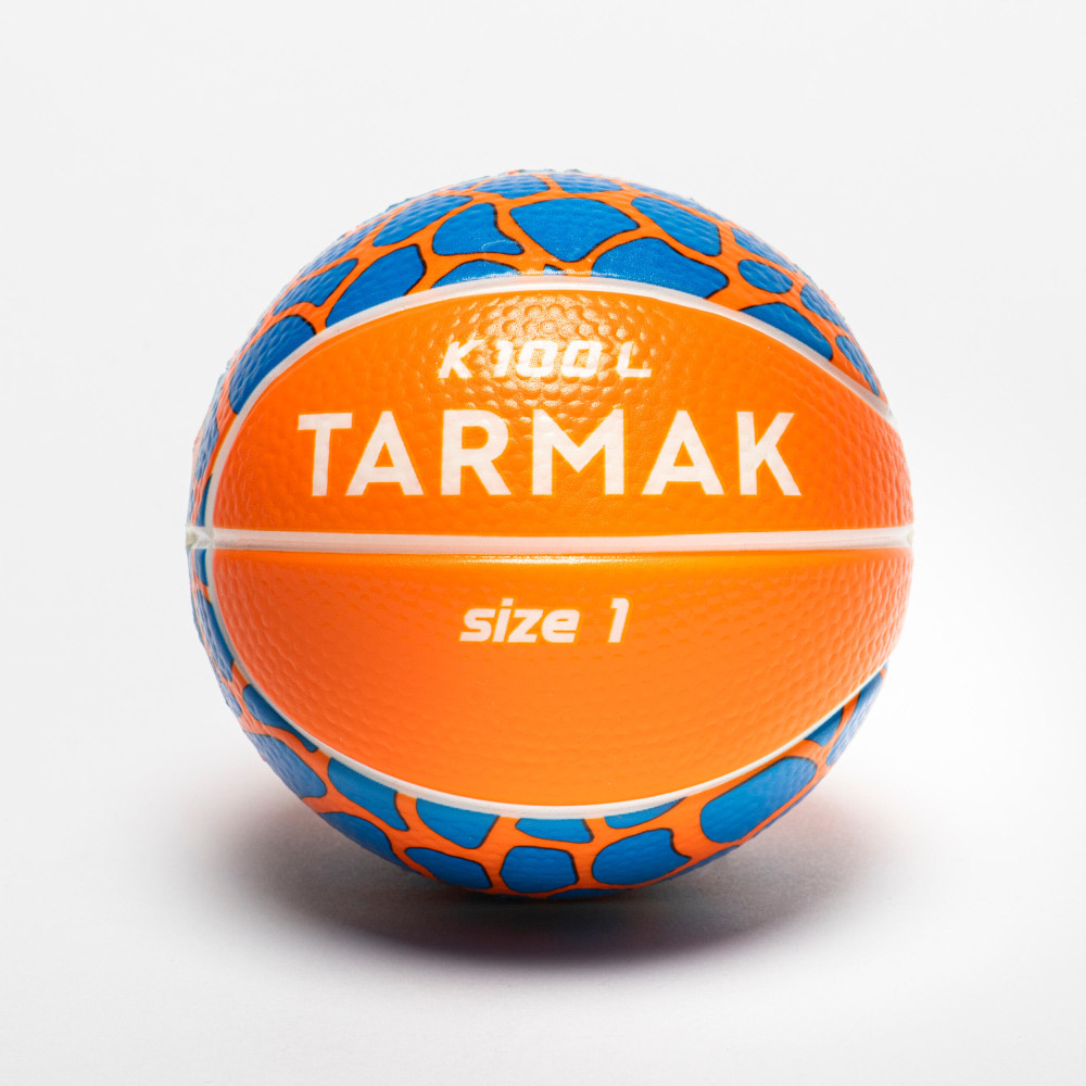 Tarmak Mini Sünger Basketbol Topu - 1 Numara - Turuncu / Mavi - K100 Basketbol Ürünleri Fiyatı