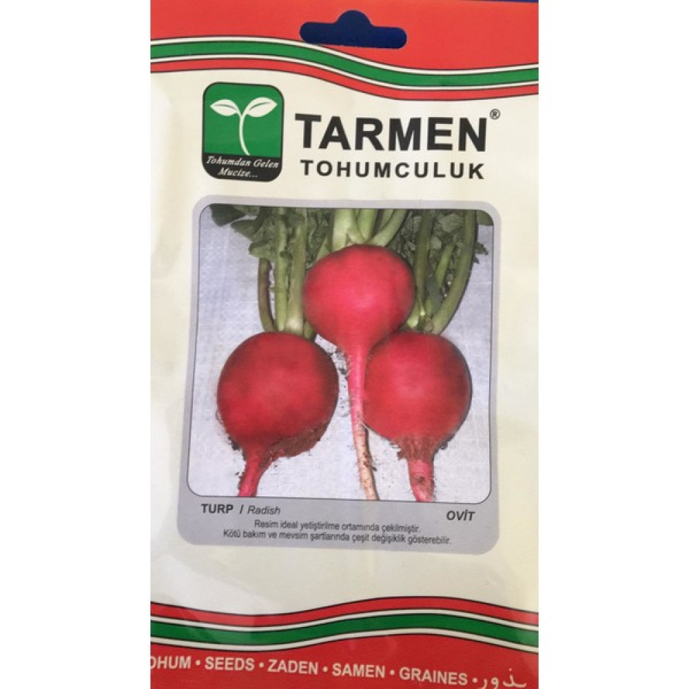 TARMEN TOHUMCULUK Tarmen Kırmızı Turp - 1 Adet Oto Boyaları Fiyatı