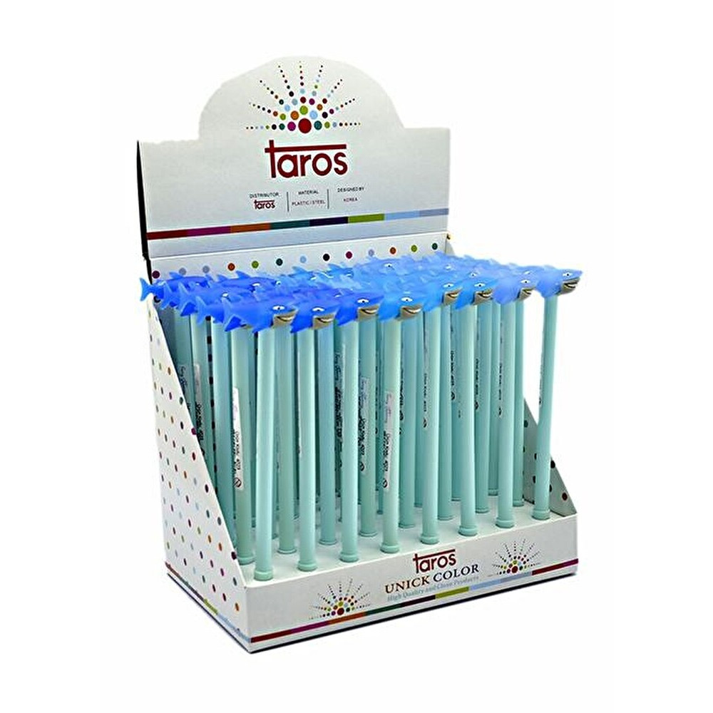 TAROS KÖPEK BALIĞI MAVİ JEL KALEM Tükenmez Kalem Fiyatı