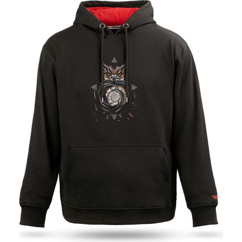 Tarrzzcom Baykuş ve Zaman Tasarım Kapşonlu Sweatshirt Erkek Sweatshirt Fiyatı