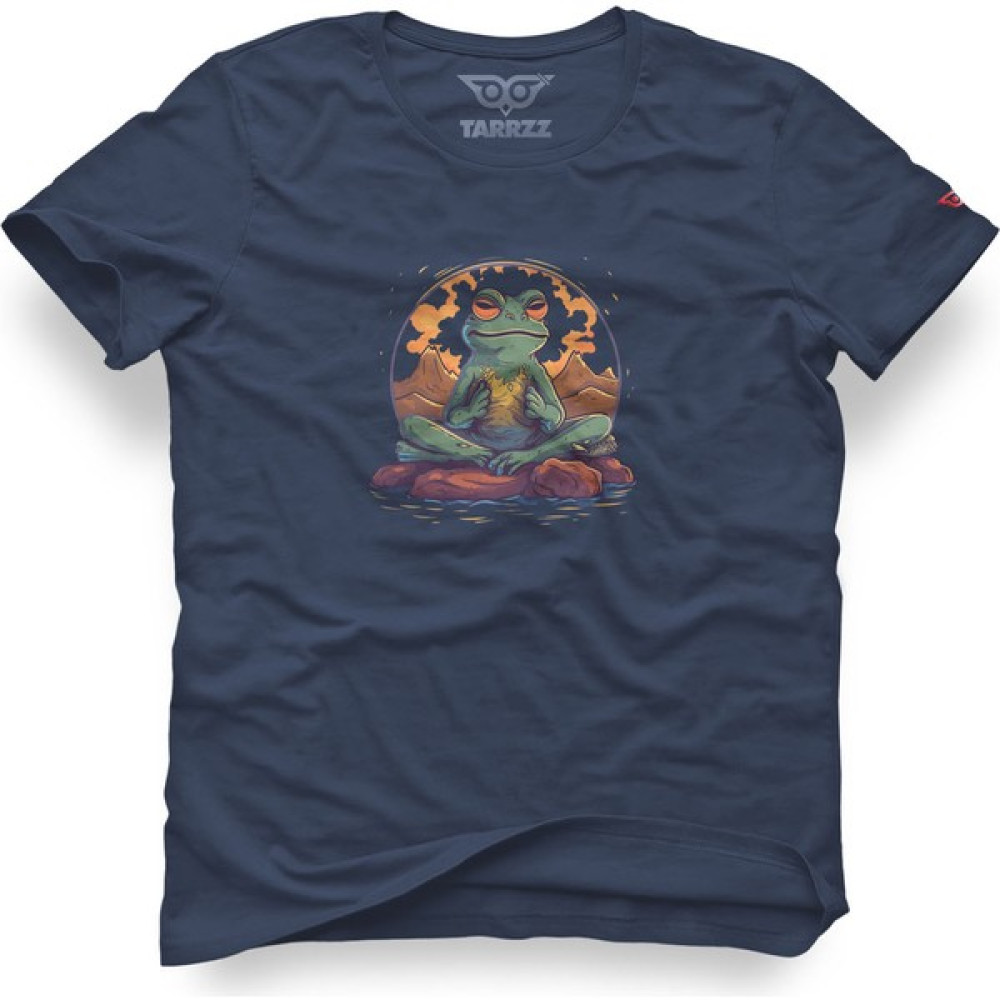 Tarrzzcom Frog Sitting On Stone Tasarım Tişört Erkek T-shirt Fiyatı