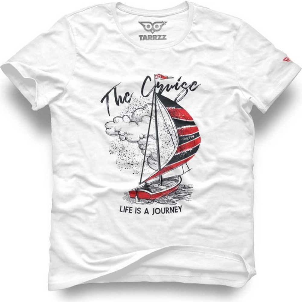 Tarrzzcom Kırmızı Yelkenli Tasarım Tişört Erkek T-shirt Fiyatı