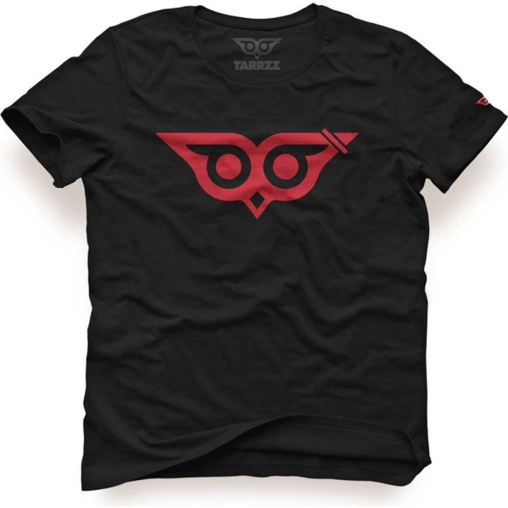 Tarrzzcom Tarrzz Façalı Baykuş Logo Tasarım Tişört Erkek T-shirt Fiyatı