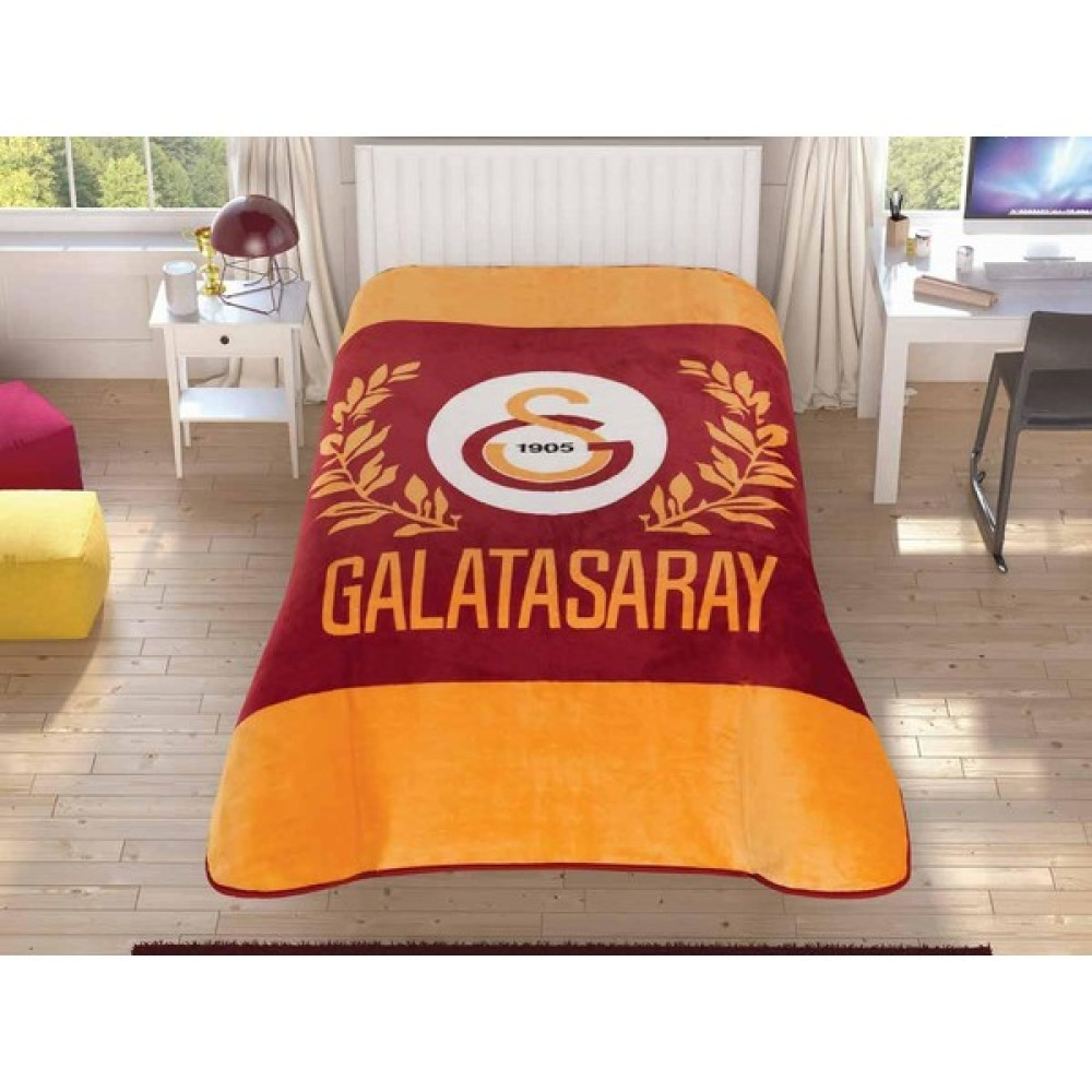 Tarzev Zorlu Lisanslı Galatasaray Battaniye - Sarı - Kırmızı - 160 x 220 cm Battaniye Fiyatı