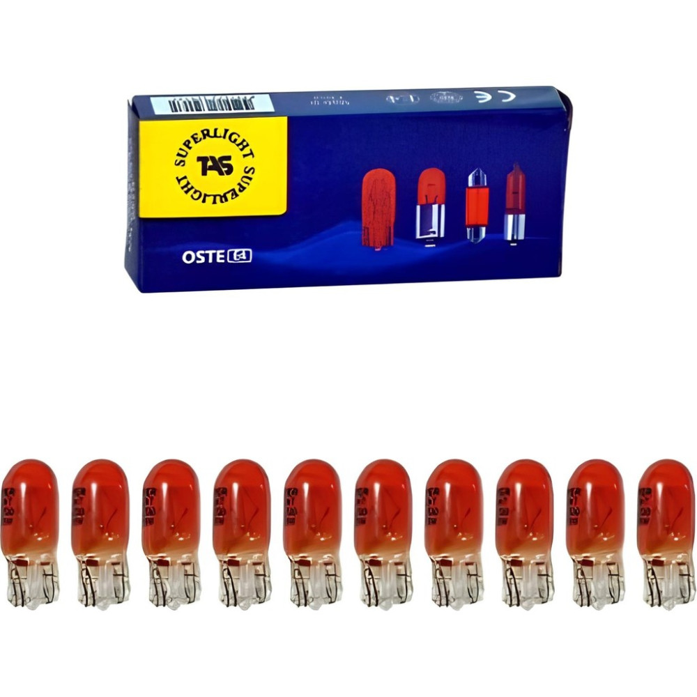 Tas 12V 5W Dipsiz T10 Ampul Turuncu Boyalı Amber Cam 10 Adet Diğer Fiyatı