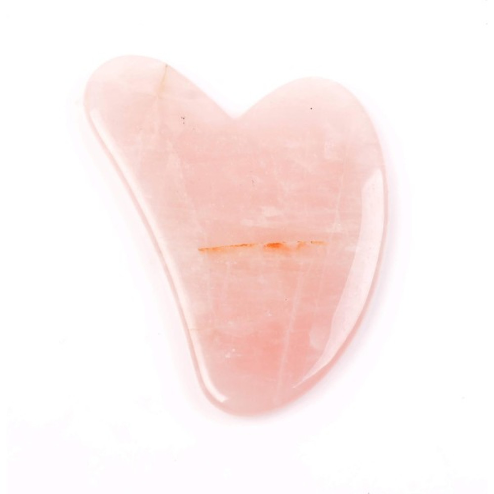 Taş Sandığı Pembe Kuvars Taşı Gua Sha Masaj Aleti (Kalp) Masaj Cihazları Fiyatı