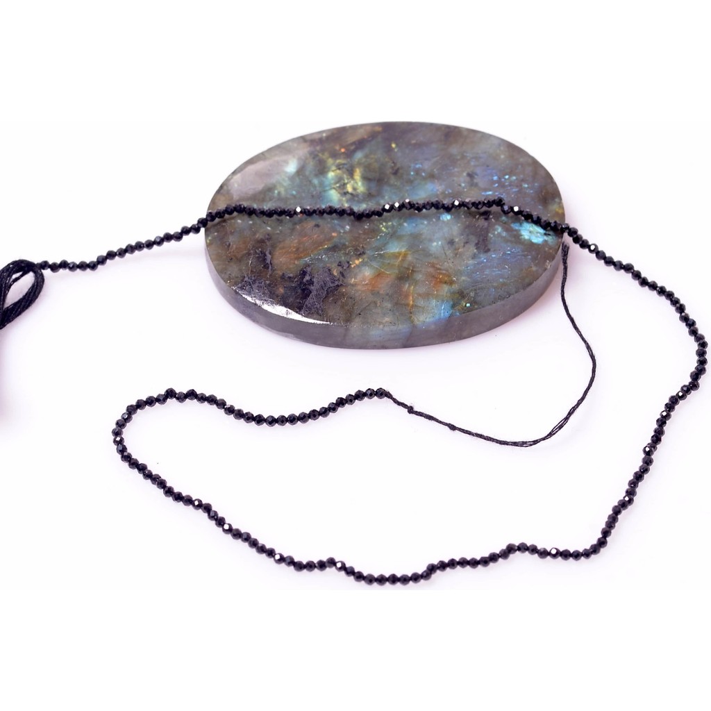 Taş Sandığı Siyah Spinel Taşı Dizi 30 cm - 1,8 mm ( Çok Ince ) Diğer Fiyatı