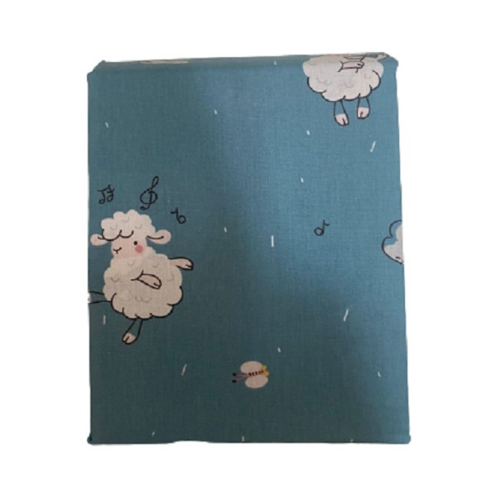 Taşan Tekstil Bebek Nevresim Takımı - Kuzu Desenli - 100 x 150 cm - Renkli Bebek Nevresim Takımı Fiyatı