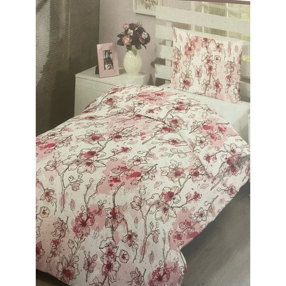 Taşan Tekstil Tek Kişilik Nevresim Seti - Pembe - 160 x 220 cm Nevresim Takımı Fiyatı