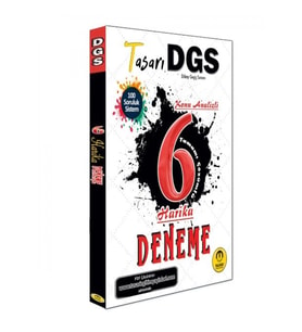 Tasarı Yayıncılık Dgs 6 Harika Deneme Pdf Çözümlü Tasarı Yayınları DGS Fiyatı