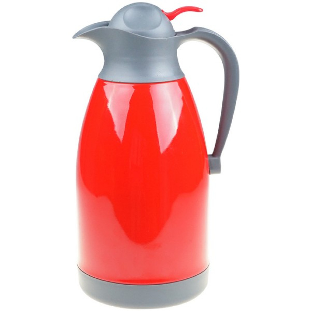 Taşev Aspira Çelik Termos Kırmızı 2 Litre - 2 lt Termoslar Fiyatı
