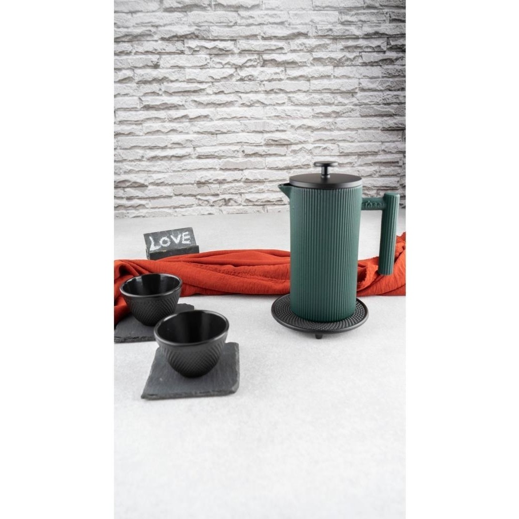 Taşev Bambum Taşev Linden Döküm French Press 800 ml Yeşil - Standart Diğer Fiyatı