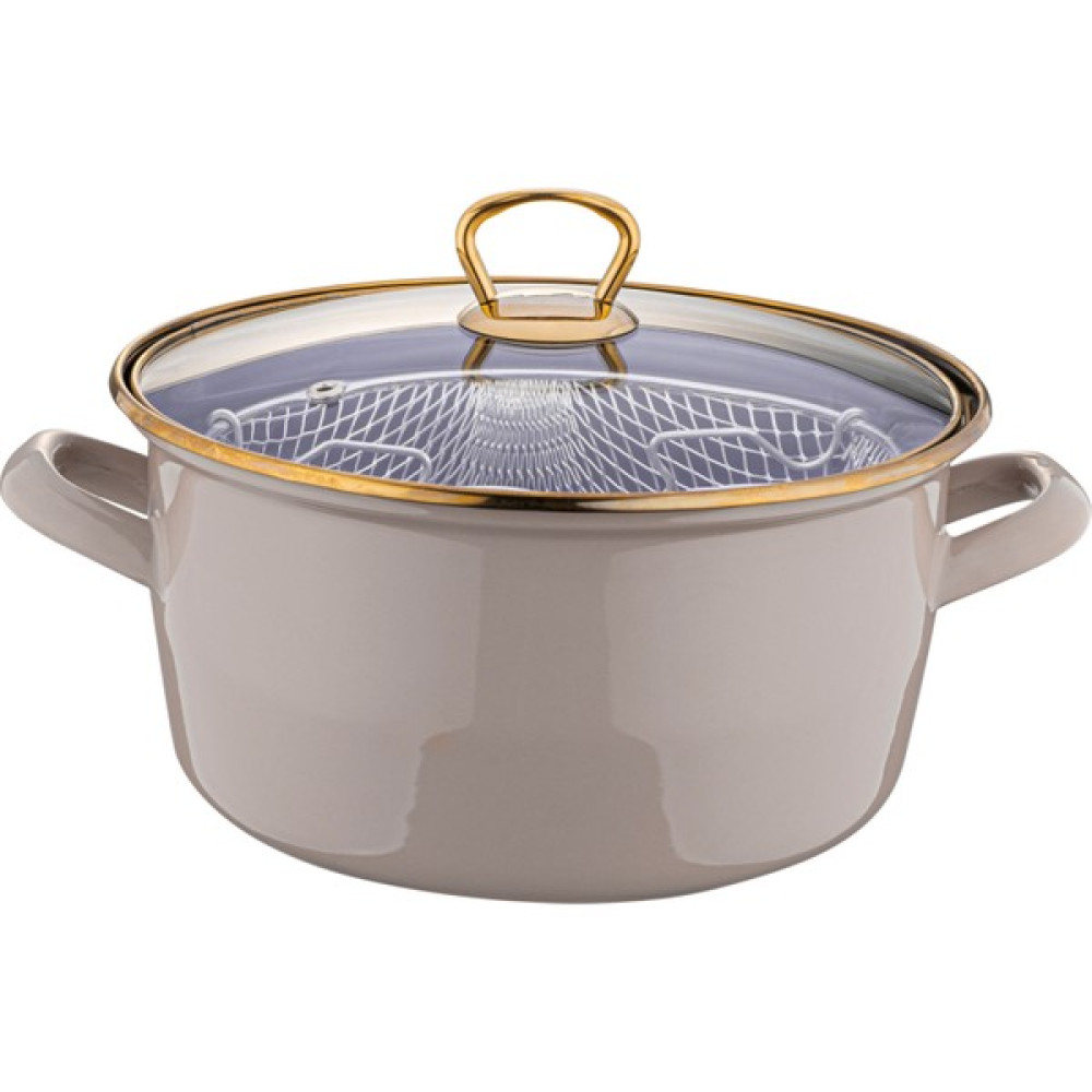 Taşev Robin Kızartma Tenceresi Karamel 22 cm T4969 Tencereler Fiyatı