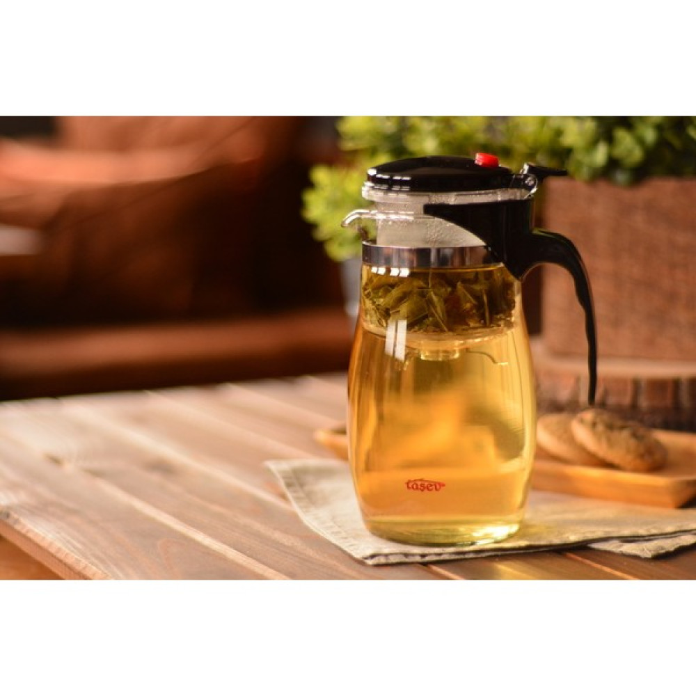 Taşev - Vogue - Süzgeçli Demlik 900 Ml T0331 Çay / Çaydanlık Setleri Fiyatı