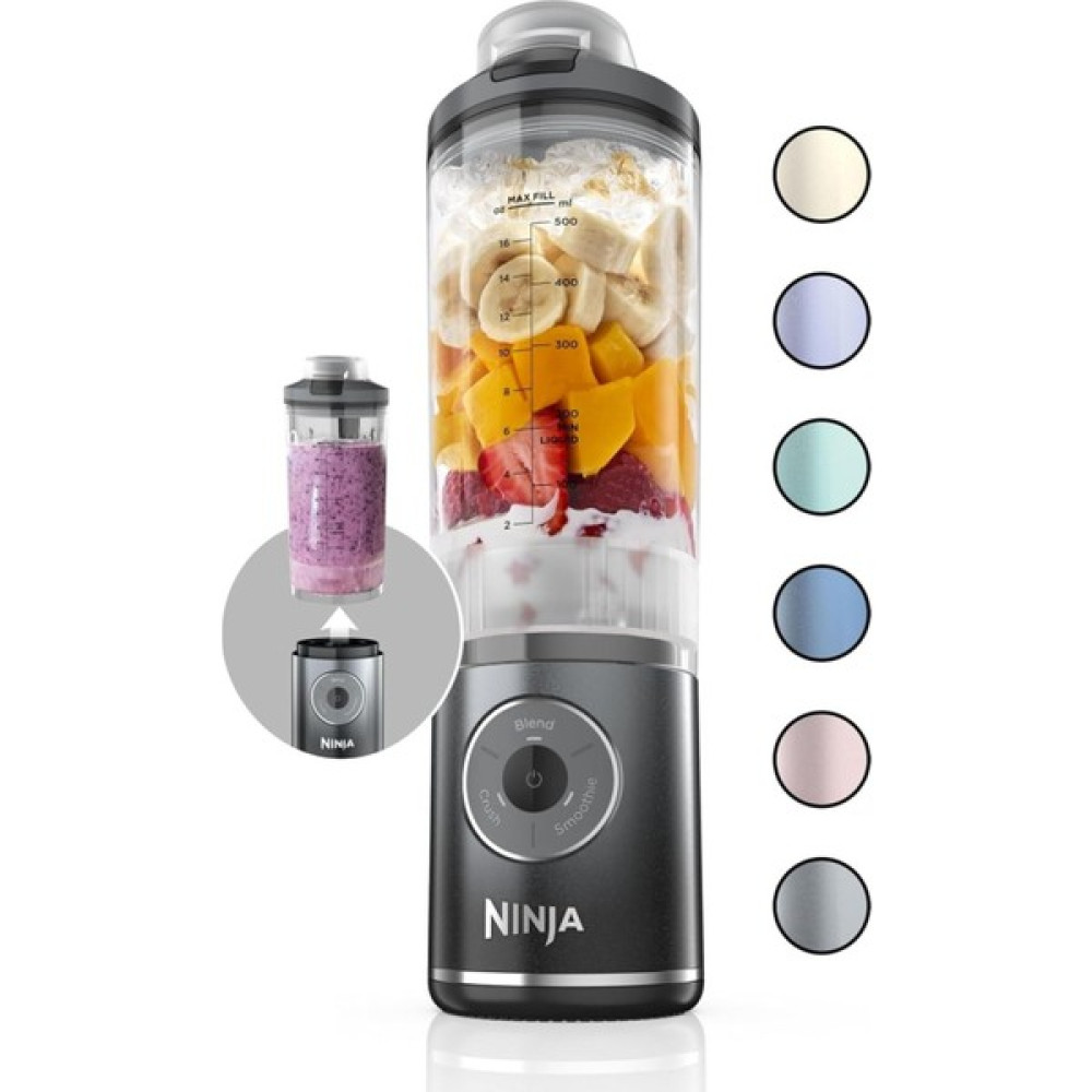 Taşınabilir Blender 22 Oz Kapasiteli, 3 Programlı Kişisel Smoothie Blender - Gri Blenderler Fiyatı