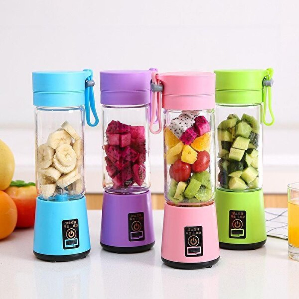 Taşınabilir Blender Usbli Şarjlı Smoothie Blenderı 380 ml Mini Mutfak Robotu Kişisel Blender Bebek Maması Hazırlama Yeşil Blenderler Fiyatı