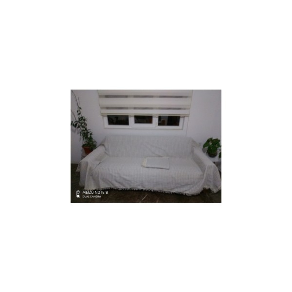 Taşkın Home Kolları Örten Organik Buldan Bezi Battal Boy 180 x 300 cm Koltuk Kanepe Çekyat Örtüsü Pamuk - Açık Gri Koltuk & Kanepe Örtüsü Fiyatı