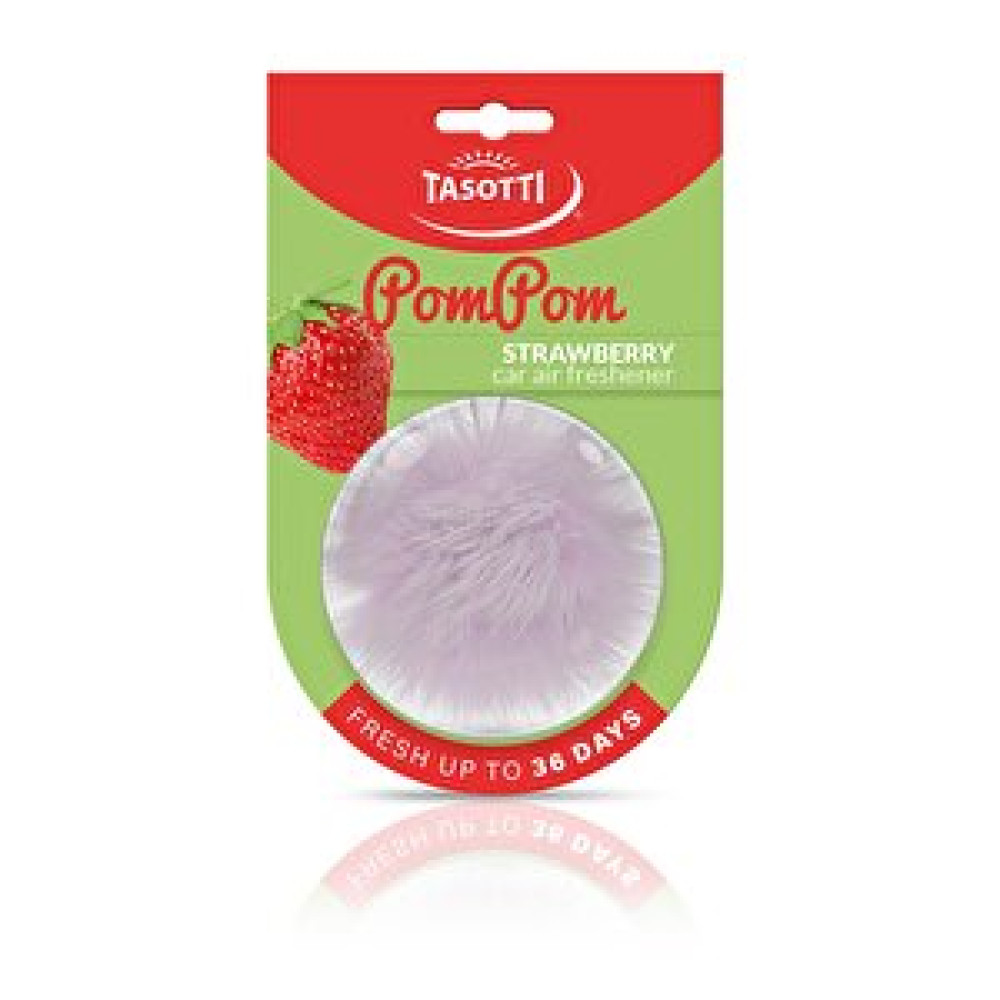 Tasotti Pom Pom (strawberry) Çilek Esanslı Ayna Altı Asma Koku Oto Koku Giderici Fiyatı