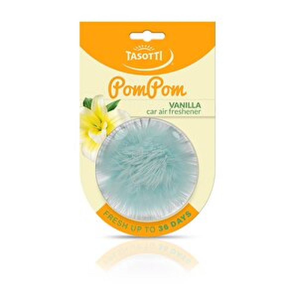 Tasotti Pom Pom (vanilla) Vanilya Esanslı Ayna Altı Asma Koku Oto Koku Giderici Fiyatı