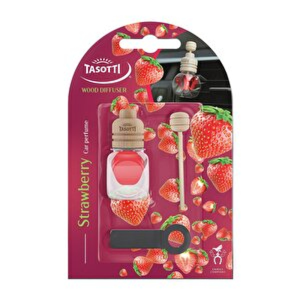 Tasotti Wood Diffuser (strawberry) Çilek Esanslı Kalorifer Geçme Koku 7ml. Oto Koku Giderici Fiyatı
