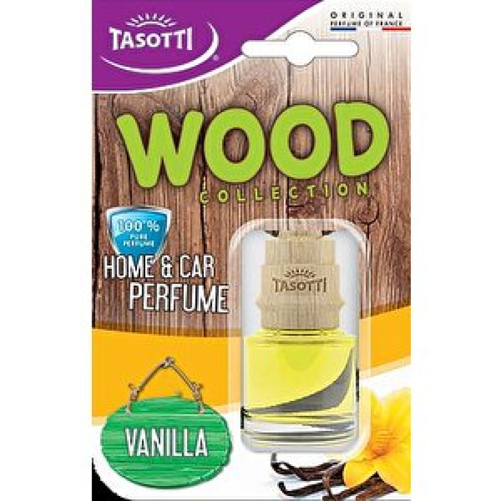 Tasotti Wood (vanilla) Vanilya Esanslı Ayna Altı Asma Koku 7ml. Oto Koku Giderici Fiyatı