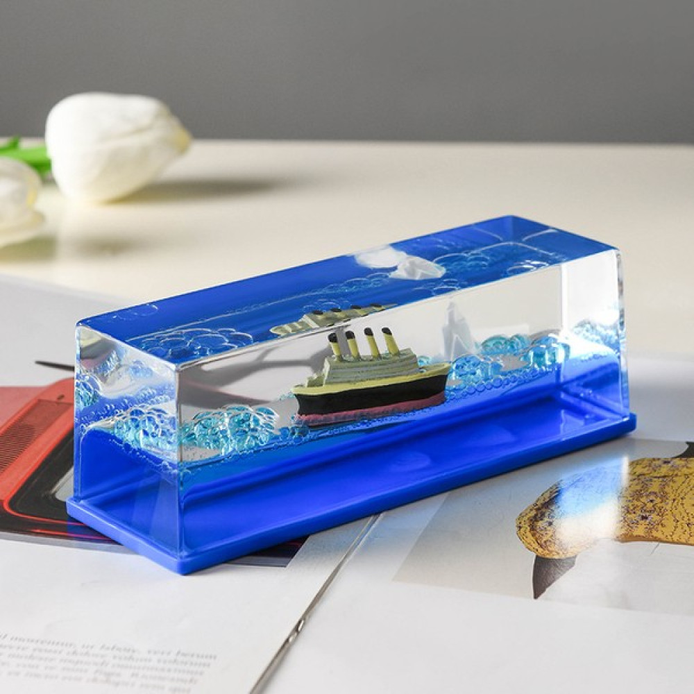 Taştan Ticaret Akvaryum Içinde Titanic Cruise Model Batmayan Gemi Hediyelik Eşya Fiyatı