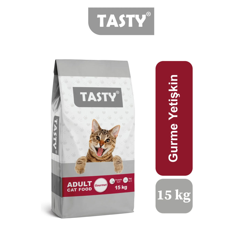 Tasty Gurme, Renkli Yetişkin Kedi Maması 15 Kg Evcil Hayvan Ürünleri Fiyatı
