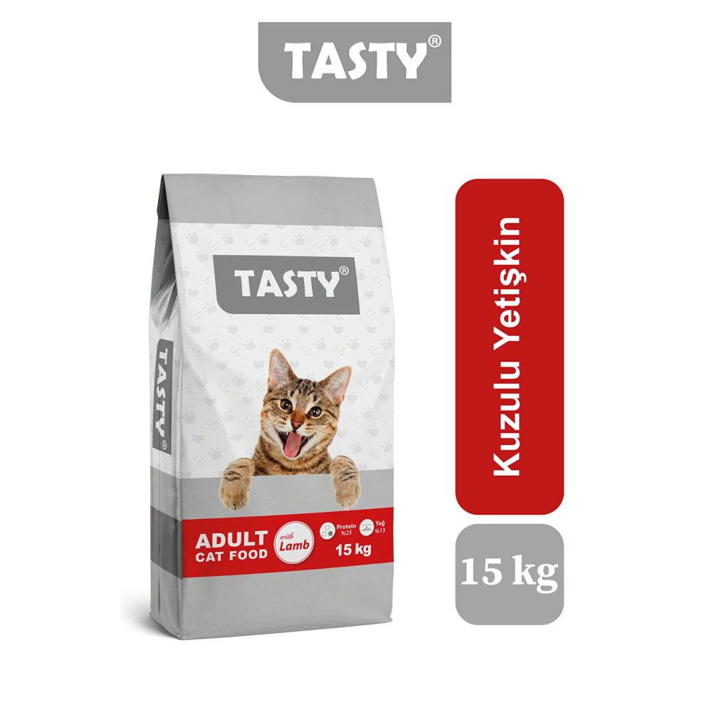 Tasty Kuzu Etli Yetişkin Kedi Maması 15 Kg Evcil Hayvan Ürünleri Fiyatı